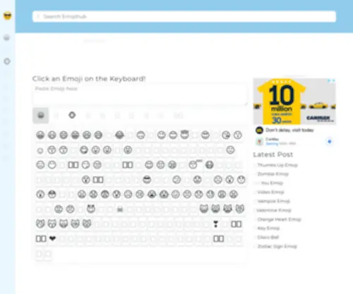 Emojihub.org(All Emojis To Copy And Paste) Screenshot