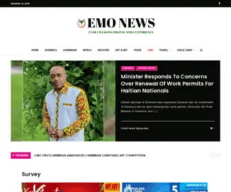 Emonewsdm.com(Dominica News) Screenshot