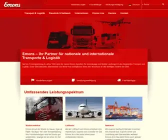 Emons.de(Emons Spedition & Logistik) Screenshot
