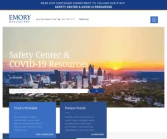 Emoryhealthcare.org(Emory Healthcare) Screenshot
