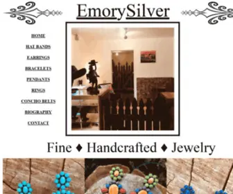 Emorysilver.com(EmorySilver I Home I Durango Colorado) Screenshot