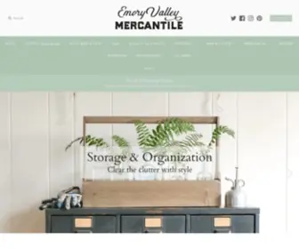 Emoryvalleymercantile.com(Emory Valley Mercantile) Screenshot