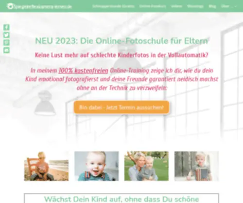 Emotional-Details.de(Der einzige Online Fotokurs für Eltern) Screenshot