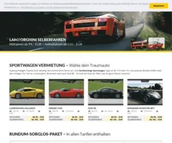 Emotiondrive.de(Ferrari fahren) Screenshot