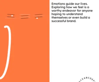 Emotivefeels.com(Emotions guide our lives. Exploring how we feel) Screenshot