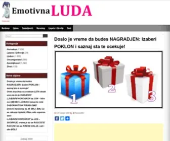 Emotivnaluda.com(Emotivna luda) Screenshot