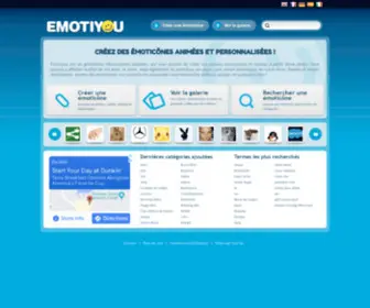 Emotiyou.fr(Générateur d'émoticônes) Screenshot