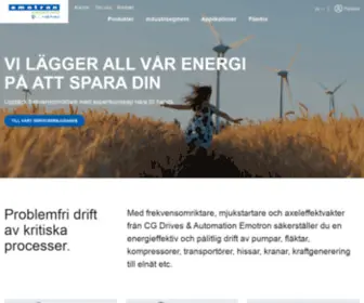 Emotron.se(CG Drives & Automation) Screenshot