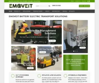 Emoveit.com.au(Battery Electric Tugs) Screenshot