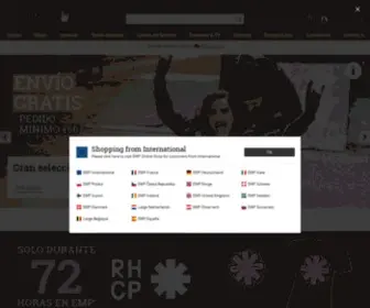 EMP-Online.es(De bandas & de entretenimiento) Screenshot