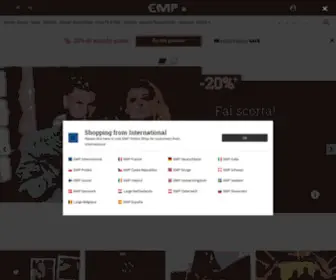 EMP-Online.it(Prodotti ufficiali Rock & Entertainment) Screenshot