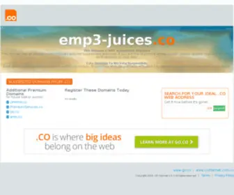 EMP3-Juices.co(See related links to what you are looking for) Screenshot