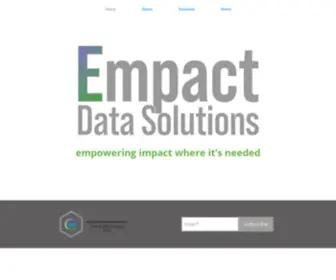 Empactdata.com(Empact Data Solutions) Screenshot