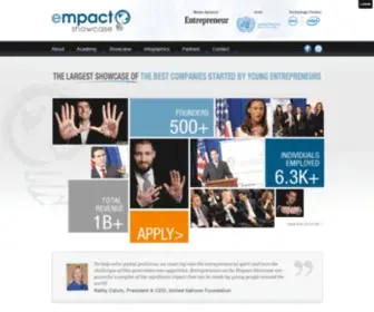 Empactshowcase.com(The Empact Showcase) Screenshot