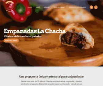 Empanadaslachacha.com(Empanadas La Chacha) Screenshot