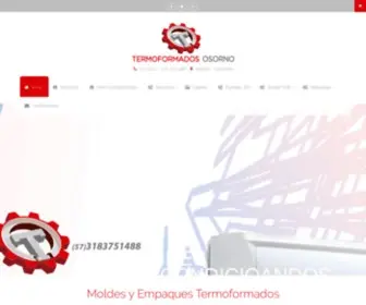 Empaquesytermoformados.com(Osorno Termoformados) Screenshot