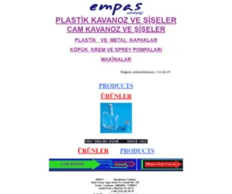 Empas.com.tr(PACKAGING EXPORTER) Screenshot