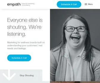 Empathunited.com(Brand Strategy) Screenshot