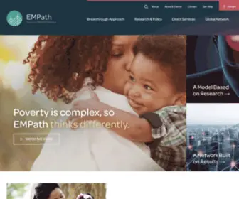 Empathways.org(Economic Mobility Pathways) Screenshot