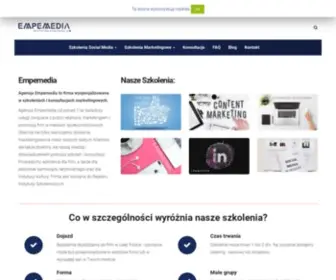 Empemedia.pl(Social media on) Screenshot