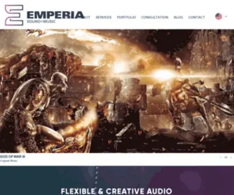 Emperiasound.com(Emperia Sound and Music) Screenshot