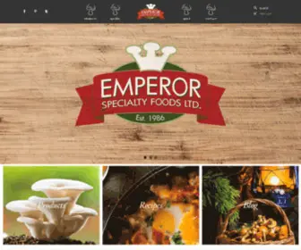 Emperor-Canada.com(Emperor Specialty Foods) Screenshot