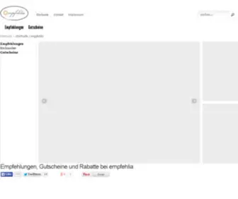 Empfehlia.de(Has been registered) Screenshot