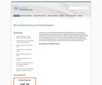 Empfohlene-Wirtschaftsbuecher.de(Empfohlene Wirtschaftsbücher) Screenshot
