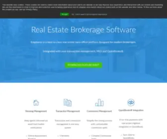 Emphasysre.com(Complete real estate broker management software) Screenshot