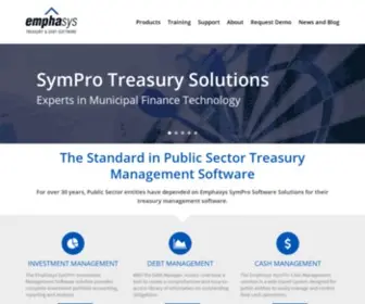 Emphasystdm.com(Treasury Management Software Solutions) Screenshot