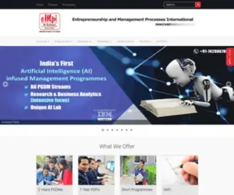 Empiindia.com(EMPI Business School) Screenshot