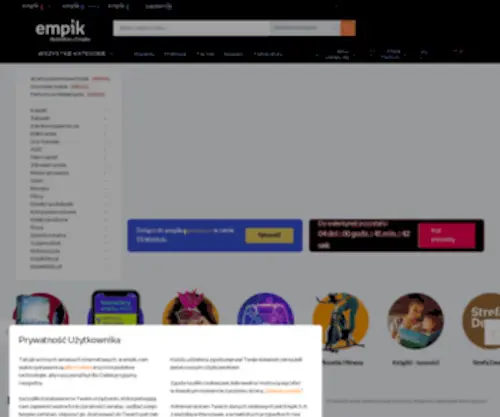 Empik.com(Produktów i pomysłów na prezent) Screenshot
