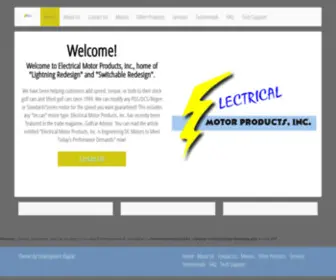 Empinc.biz(Electrical Motor Products) Screenshot
