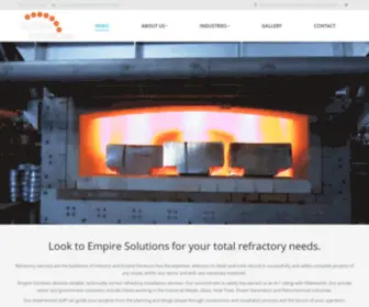 Empire-Solutions.com(Refractory Solutions) Screenshot