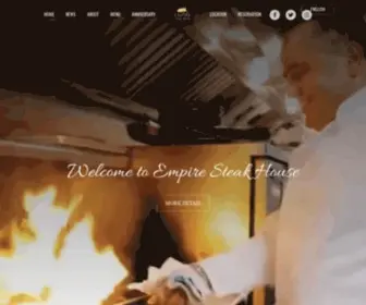 Empire-Steakhouse-Japan.com(Official) Screenshot