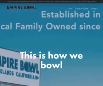 Empirebowl.com(Empire Bowl) Screenshot