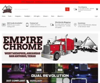 Empirechromeshop.com(Empire Chrome Shop) Screenshot