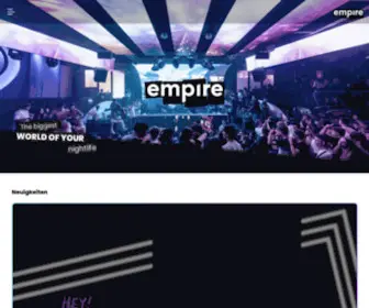 Empire.co.at(Willkommen im empire St. Martin) Screenshot