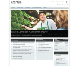 Empireco.ca(Empire Company Limited) Screenshot