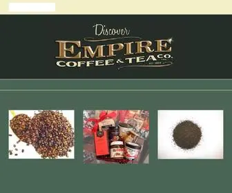 Empirecoffeetea.com(Empire Coffee & Tea Co) Screenshot