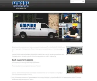 Empireengineering.net(Commercial HVAC Service) Screenshot