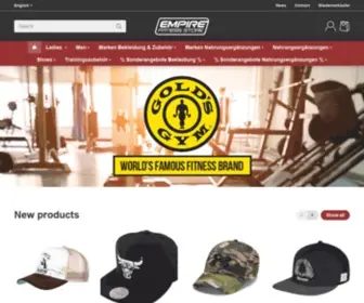 Empirefitness-Store.de(Empire Fitness Store) Screenshot