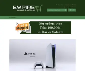 Empiregreeting.com(Empire Online shopping) Screenshot