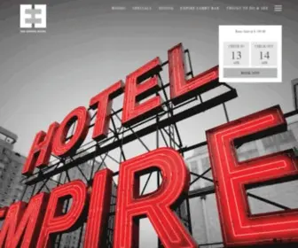 Empirehotelnyc.com(The Empire Hotel) Screenshot