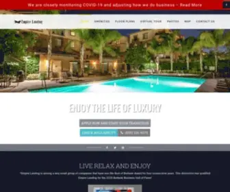 Empirelanding.com(Apartments in Burbank) Screenshot