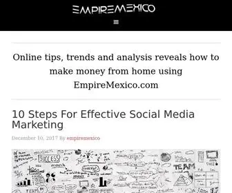 Empiremexico.com(Building My Online Empire) Screenshot
