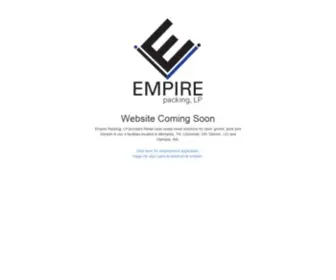 Empirepk.com(Empire Packing) Screenshot