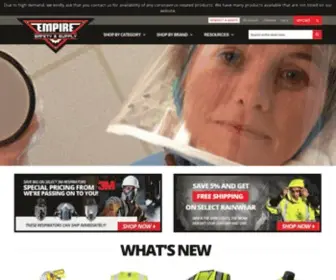 Empiresafety.com(Protective Equipment & Supplies) Screenshot