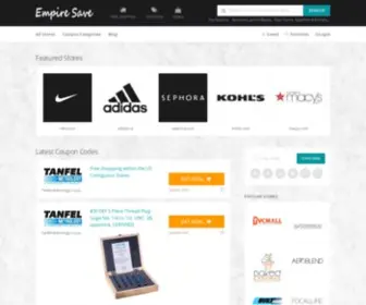 Empiresave.com(Online Coupon Codes) Screenshot