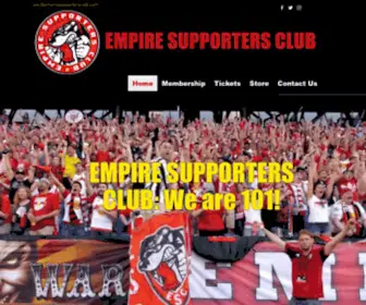 Empiresupportersclub.com(Empire Supporters Club) Screenshot